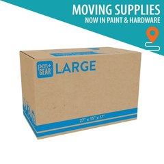 Pen+Gear Large Moving Boxes, 27L x 15W x 17H, Kraft