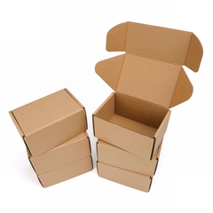 Strong Shipping Boxes 15x10x6cm 1-Count | Kraft Corrugated Cardboard Mailers for E-commerce Small Business | Easy Assembly Brown Moving Box | Mailing Supplies